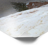 冬の風景、1811年Caspar David Friedrich著 フォトプリント (角)