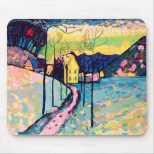 冬の風景(1909年) マウスパッド