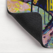 冬の風景、1909年Wassily Kandinsky著 マウスパッド (コーナー)