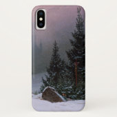 冬の風景（Caspar David Friedrich著） Case-Mate iPhoneケース (裏面)