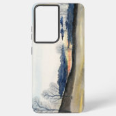 冬の風景 SAMSUNG GALAXYケース (裏面)