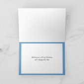 冬の風物詩メリークリスマス カード (内部)