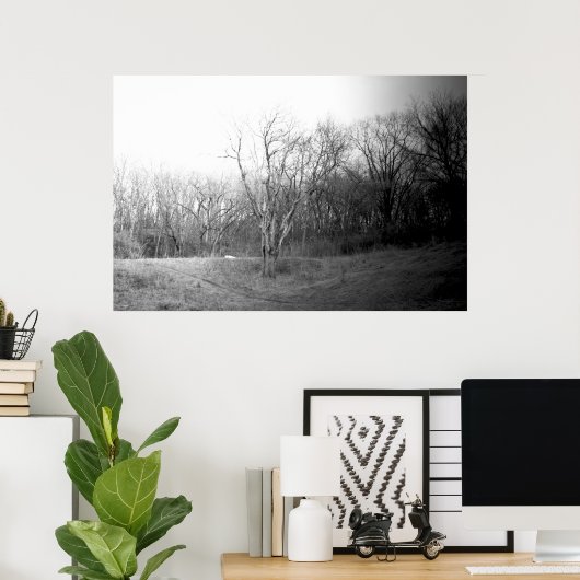 冬の風 ポスター (ホームオフィス)