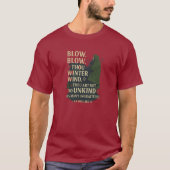 冬の風 Tシャツ (正面)