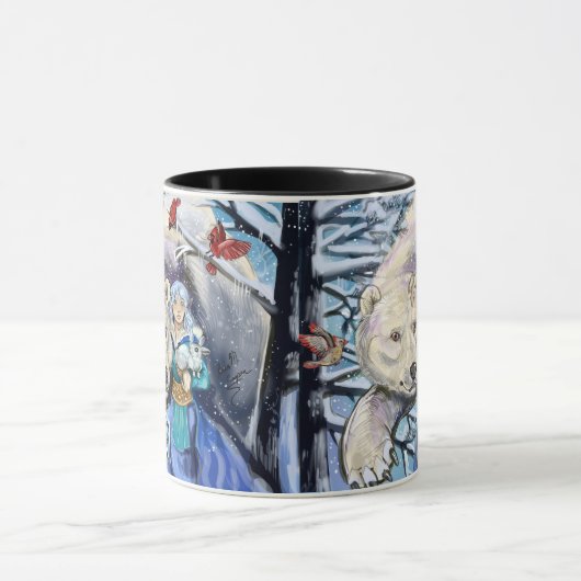 冬の風PolarBear~mag マグカップ (中央)