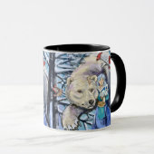 冬の風PolarBear～mag マグカップ (正面右)