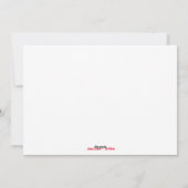 冬の飛翔 シーズンカード (裏面)