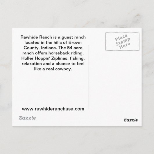 冬の食事はがき ポストカード (裏面)