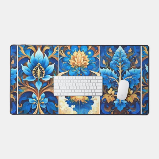 冬の飼料 デスクマット (キーボード&マウス)