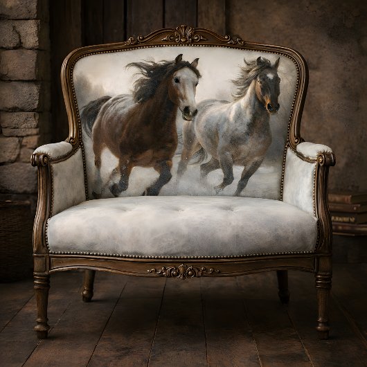 冬の馬走のサイドデコページ 薄葉紙