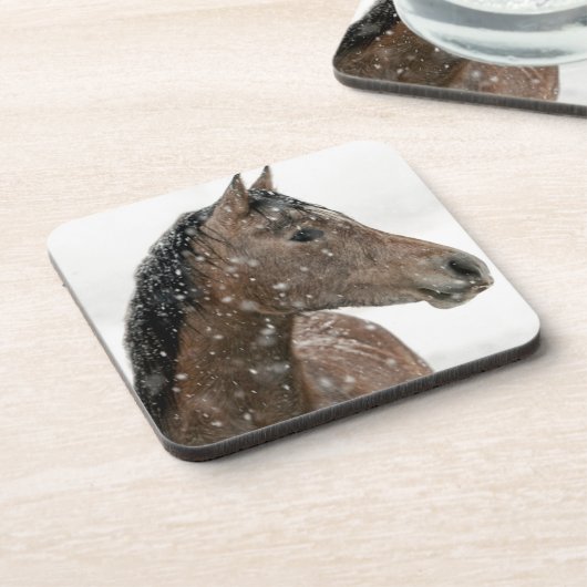 冬の馬 コースター (左側)