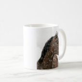 冬の馬 コーヒーマグカップ (正面右)