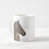 冬の馬 コーヒーマグカップ (正面左)