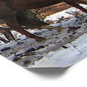 冬の馬 ポスター (角)