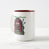 冬の騒音機械マグ ツートーンマグカップ (正面左)