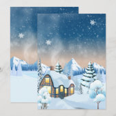 冬の魔法の国 シーズンカード (正面/裏面)