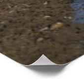 冬の魔法オンザアタバスカ川 ポスター (角)