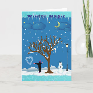 冬の魔法カード シーズンカード