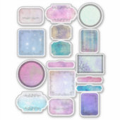 冬の魔法スクラップブックシール | フェスティバルデザイン シール (正面)