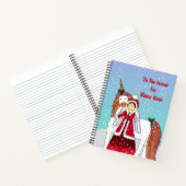 冬の魔法スパイラルノートの季節 ノートブック (内部)