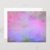 冬の魔法ピンクウォーター色スクラップブック紙 (正面/裏面)