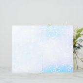 冬の魔法ブルースノースクラップブックページ紙 (スタンド正面)