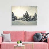 冬の魔法 キャンバスプリント (インサイチュ (リビング))