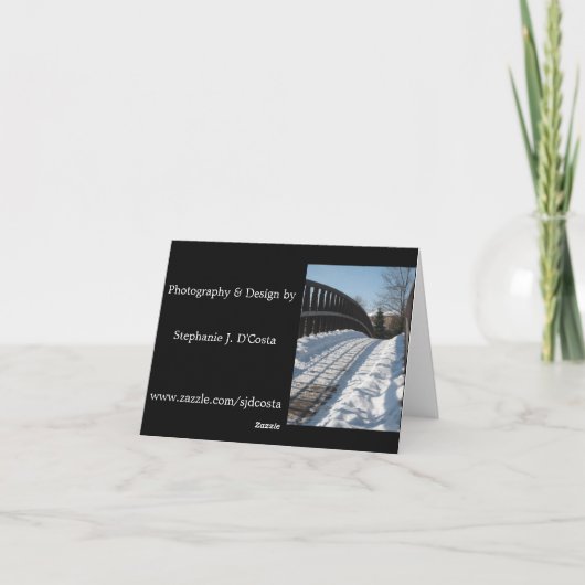 冬の魔法 シーズンカード (裏面)