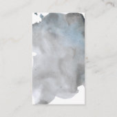 冬の魔法 |ベビーシャワーアドバイスカード エンクロージャーカード (裏面)