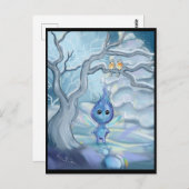 冬の魔法 ポストカード (正面/裏面)