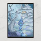 冬の魔法 ポストカード (正面)