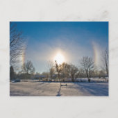 冬の魔法 ポストカード (正面)