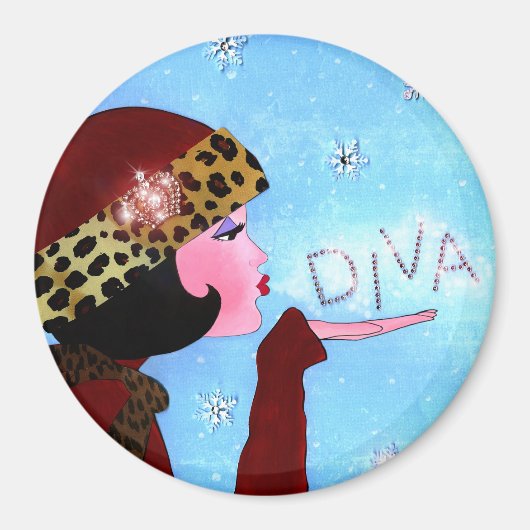 冬の魔法 マグネット (正面)