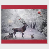 冬の魔法 ラッピングペーパー (フラット)