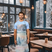 冬の魔法+ロゴの追加 エプロン