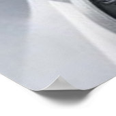 冬の魔法- AIファンタジーデジタルアートプリント ポスター (角)