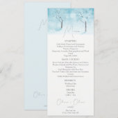 冬の鮮度結婚のメニュー メニュー (正面/裏面)