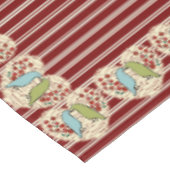 冬の鳥と果実が大好き60インチx 84インチ テーブルクロス (アングル)