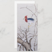 冬の鳥 (正面/裏面)