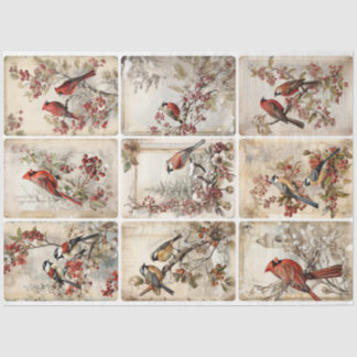 冬の鳥9 薄葉紙