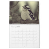 冬の鳥 カレンダー (2月 2026)