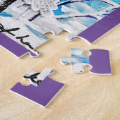 冬の鳥 ジグソーパズル (側面)