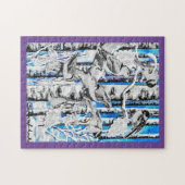 冬の鳥 ジグソーパズル (横)