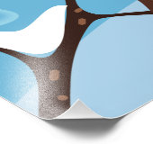 冬の鳥 フォトプリント            (角)