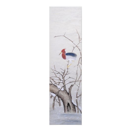 冬の鳥 フォトプリント (正面)