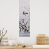 冬の鳥 ポスター (キッチン)