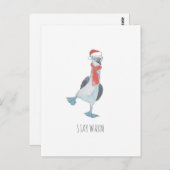 冬の鳥 ポストカード (正面/裏面)