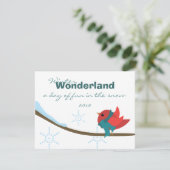 冬の鳥 招待状 (スタンド正面)