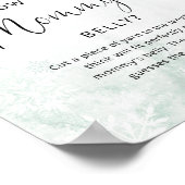 冬の鹿どのように大きいママの腹のゲームポスター ポスター (角)