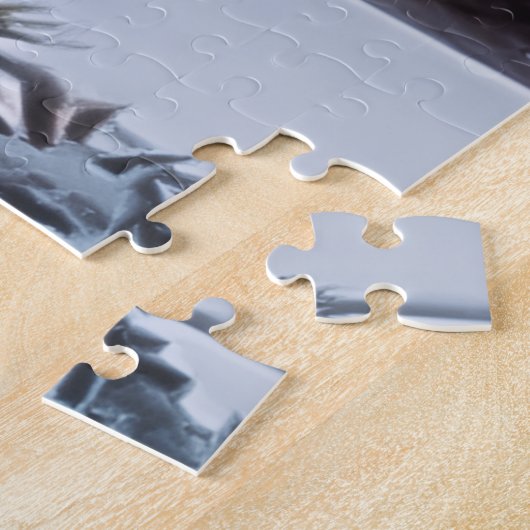 冬の鹿2 ジグソーパズル (側面)